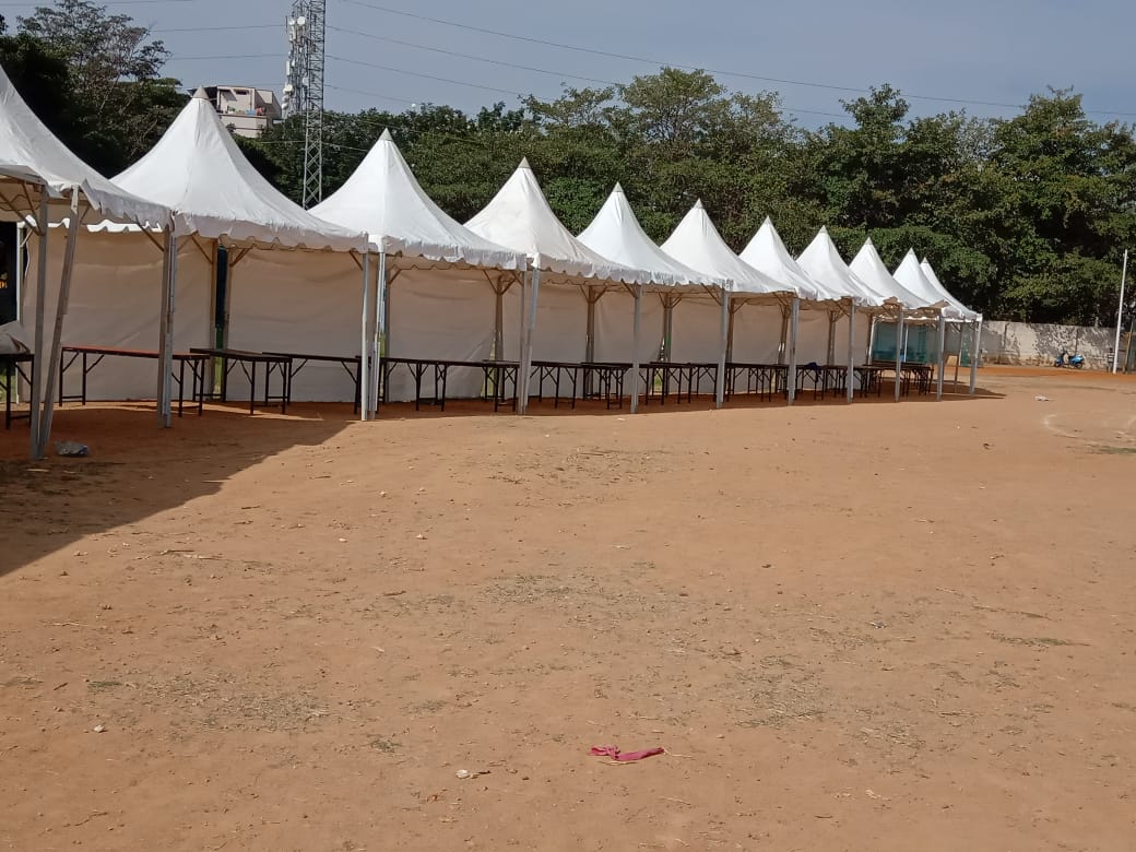 PAGODA 10X10 TENT with MS Frame
